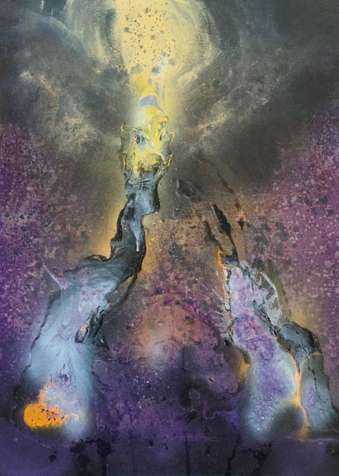 STUDY FOR LARGER WORK, NEBULA SERIES